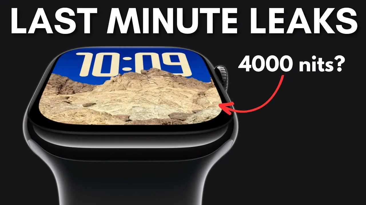 Close-up of the Apple Watch Series 11 powered by the advanced S11 chipset