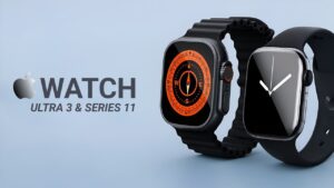 Apple Watch Ultra 3 showcasing slimmer bezels and advanced LTPO3 display