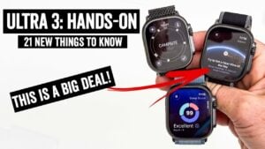 Apple Watch Ultra 3 showcasing its advanced LTPO3 display technology