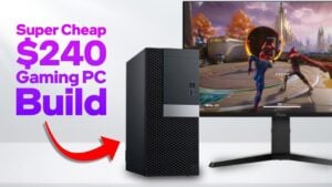 Affordable $240 gaming PC build with Dell Optiplex and RTX 3050