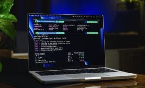 Custom Mac terminal setup with vibrant color schemes