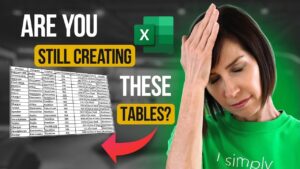 A guide to using Excel structured tables for better data management