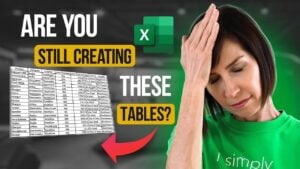 A guide to using Excel structured tables for better data management