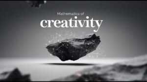 A visual representation of the formula for creativity and genius