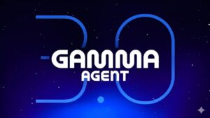 Gamma 3 AI interface showcasing its slide design capabilities