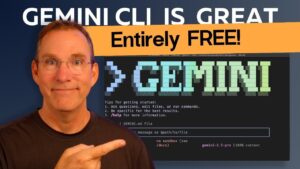 Gemini CLI command-line interface showcasing advanced features