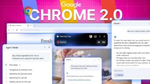 Google Chrome 2.0 browser powered by Gemini AI for smarter web navigation