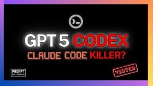 GPT-5 Codex generating code for a real-time transcription app