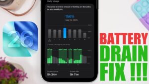 Guide to fixing iOS 26 battery drain issues effectively
