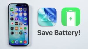 iOS 26 battery optimization tips for longer iPhone usage
