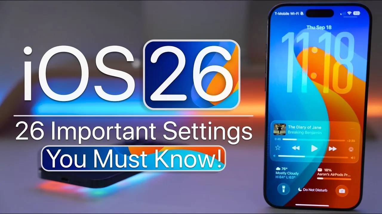 Detailed look at iOS 26 camera upgrades and customization options