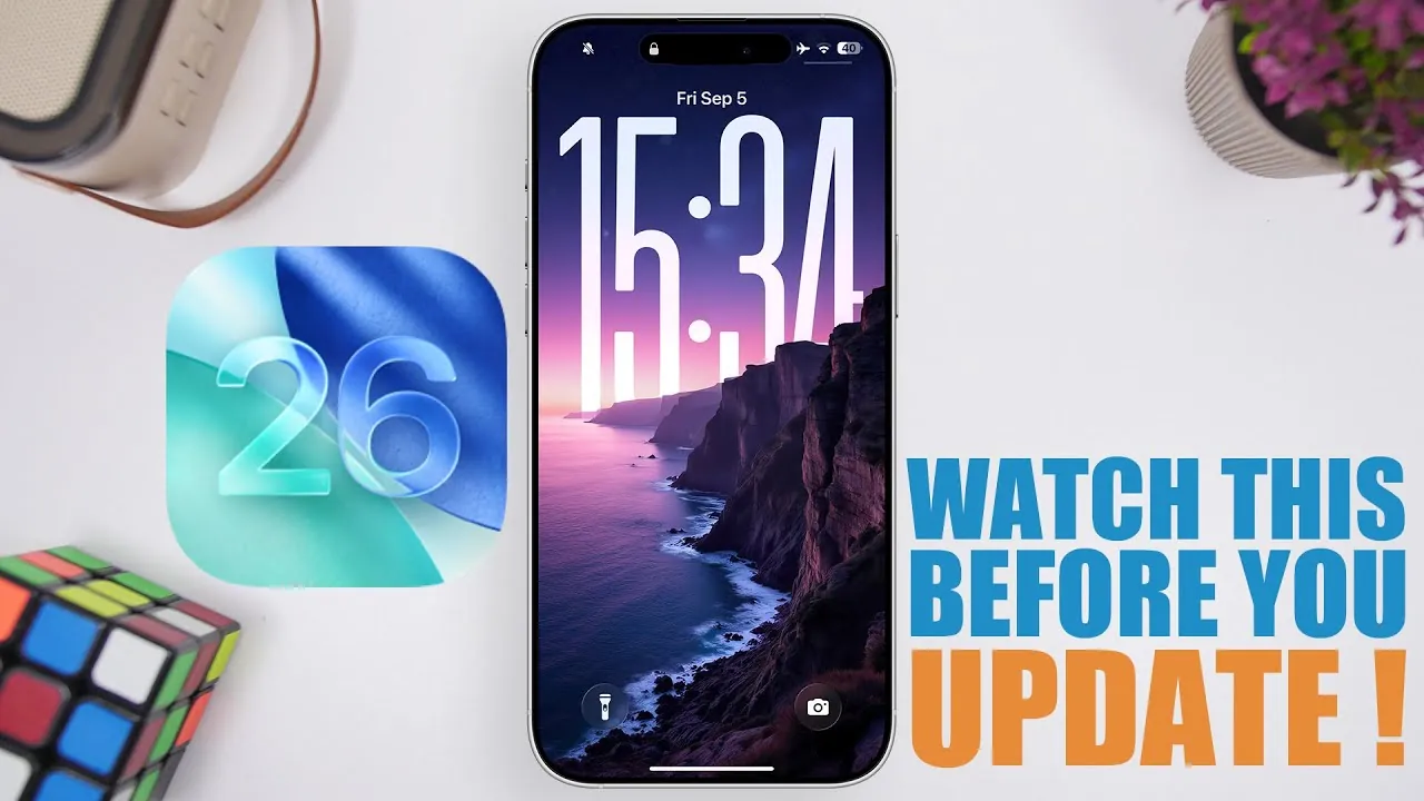 How to Prepare Your iPhone for the iOS 26 Update - Geeky Gadgets