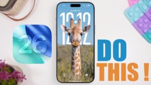 Guide to preparing your iPhone for the iOS 26 update