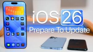 Guide to preparing your iPhone for the iOS 26 update