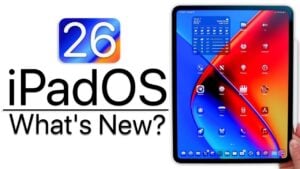 iPadOS 26 multitasking with Stage Manager for enhanced productivity