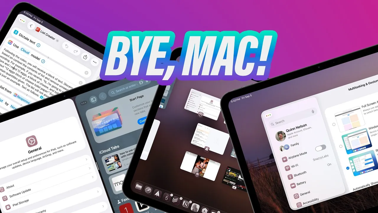 Advanced window management features introduced in iPadOS 26
