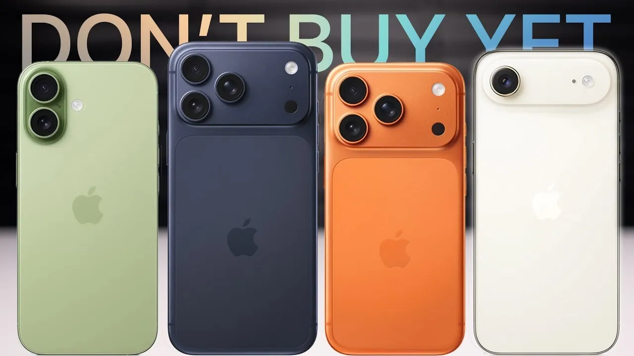 Detailed view of iPhone 17 camera features and capabilities