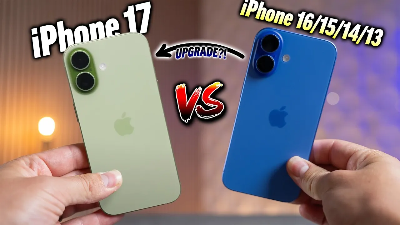 Close-up of iPhone 17 display showcasing design improvements