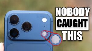 iPhone 17 Pro showcasing the new customizable action button feature