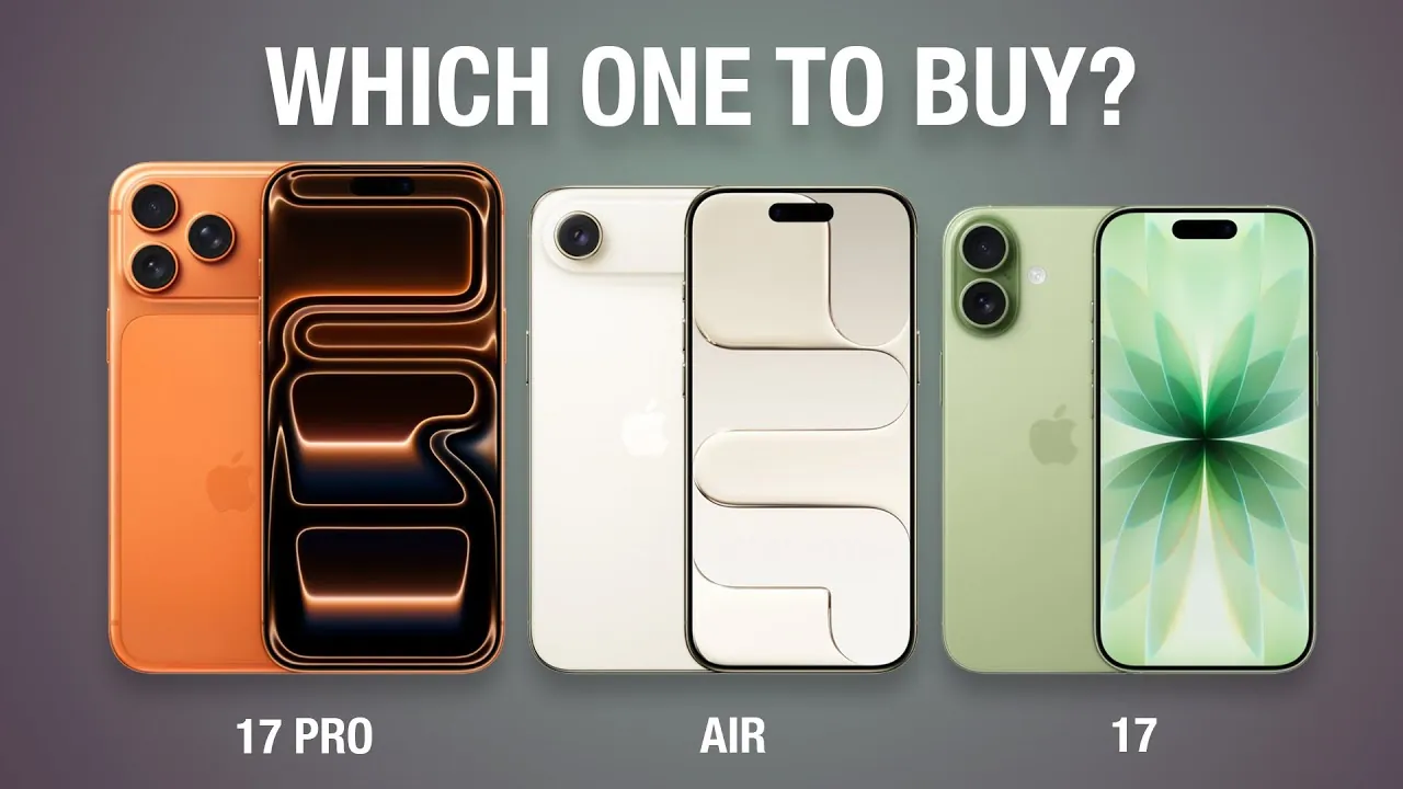 iPhone 17 vs. iPhone Air vs. iPhone 17 Pro: iPhone 17 vs. iPhone Air vs. iPhone 17 Pro: