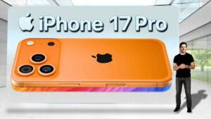 Close-up of the iPhone 17 Pro's triple 48MP camera system