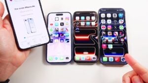 Close-up of iPhone 17 Pro Max showcasing its advanced 48MP camera