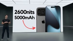 iPhone 17 Pro Max camera with variable optical zoom technology