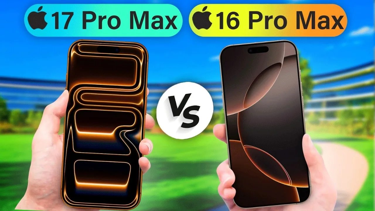 iPhone 17 Pro Max display with enhanced brightness and clarity