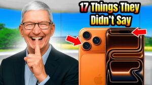 iPhone 17 Pro Max event showcasing hidden features and updates
