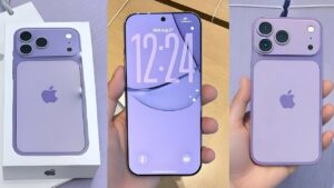 Leaked iPhone 17 Pro Max showcasing its sleek titanium design