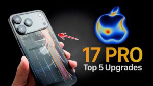 iPhone 17 Pro Max showcasing reverse wireless charging feature