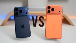Comparison of iPhone 17 Pro and Pro Max models with key features highlighted