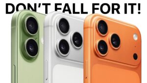 Comparison of iPhone 17 and 17 Pro models with key differences in features