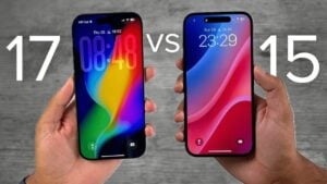 Comparison of iPhone 17 and iPhone 15 features and upgrades