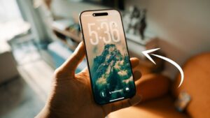 Ultra-thin iPhone Air design with titanium frame in elegant colors