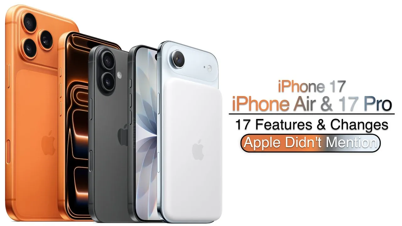 Comparison of iPhone Air and iPhone 17, highlighting performance and affordability differences.