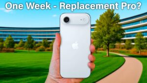 iPhone Air compared to iPhone 17 Pro Max in design and features