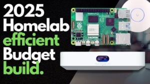 A low-power home lab setup with energy-efficient devices