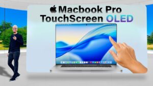 MacBook Pro 2026 featuring a touchscreen and OLED display for enhanced usability