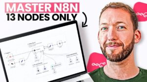 Diagram of n8n essential nodes for building automation workflows