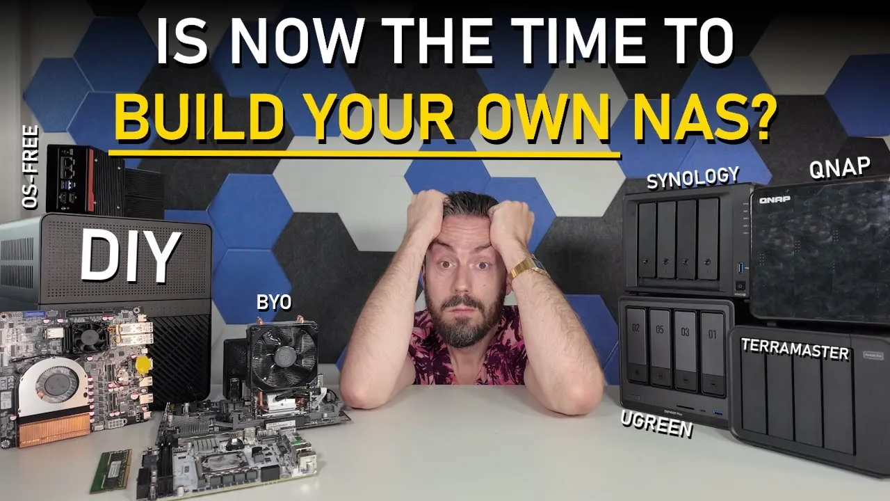 Customizable DIY NAS setup versus user-friendly pre-built NAS