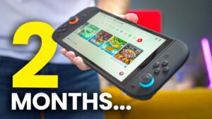 Nintendo Switch 2 console with updated features and design