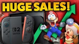 Nintendo Switch 2 console showcasing its innovative design and features