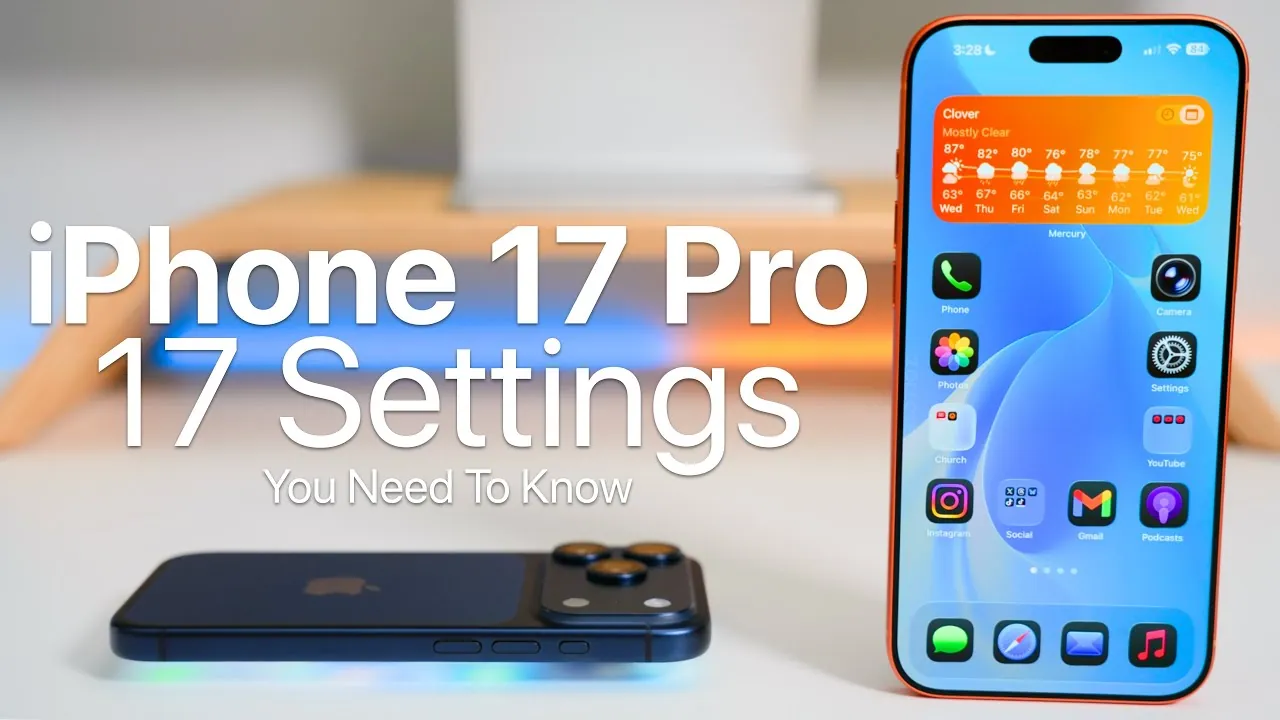 Tips to optimize battery life on the iPhone 17 Pro Max