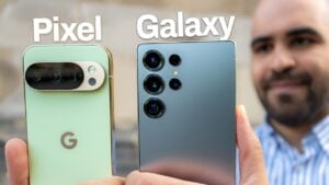 Pixel 10 Pro and S25 Ultra camera comparison highlighting photography features