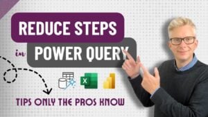 Techniques to reduce steps in Power Query for better efficiency