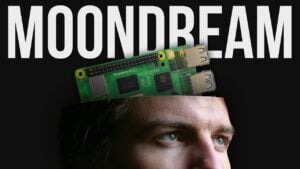 Raspberry Pi running Moon Dream for vision-language tasks