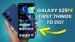 Samsung Galaxy S25 FE setup guide for first-time users