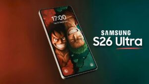 Samsung Galaxy S26 Ultra showcasing its sleek new design with curvier corners