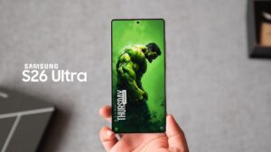 Samsung Galaxy S26 Ultra showcasing Snapdragon 8 Elite Gen 5 chipset